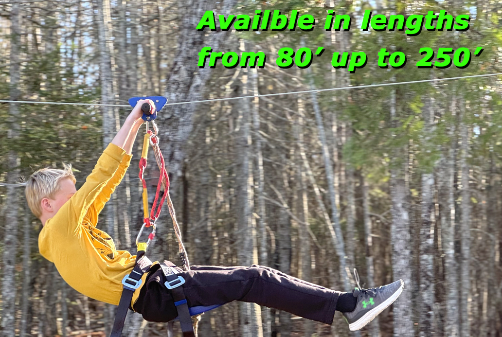 Backyard Zip Lines Are Nothing New But This Kit From CTSC Ziplines Really Refines the Backyard Ziplining Experience