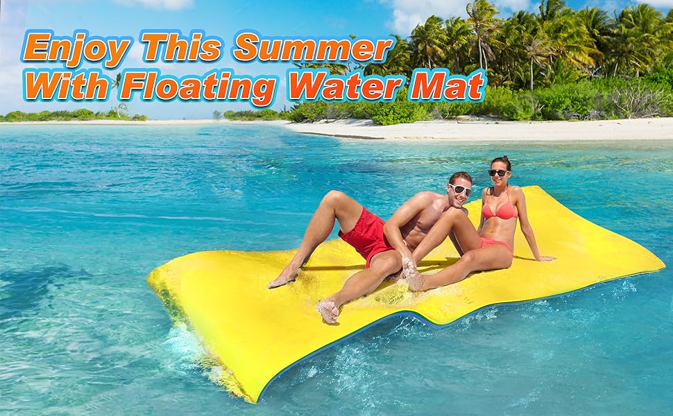 CTSC Water Floating Mats Are Portable, Robust, and Most of All Safe, So You Can Enjoy a Lifetime of Family Fun!